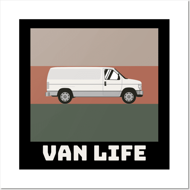 Van Artwork Wall Art by The Shirt Shack